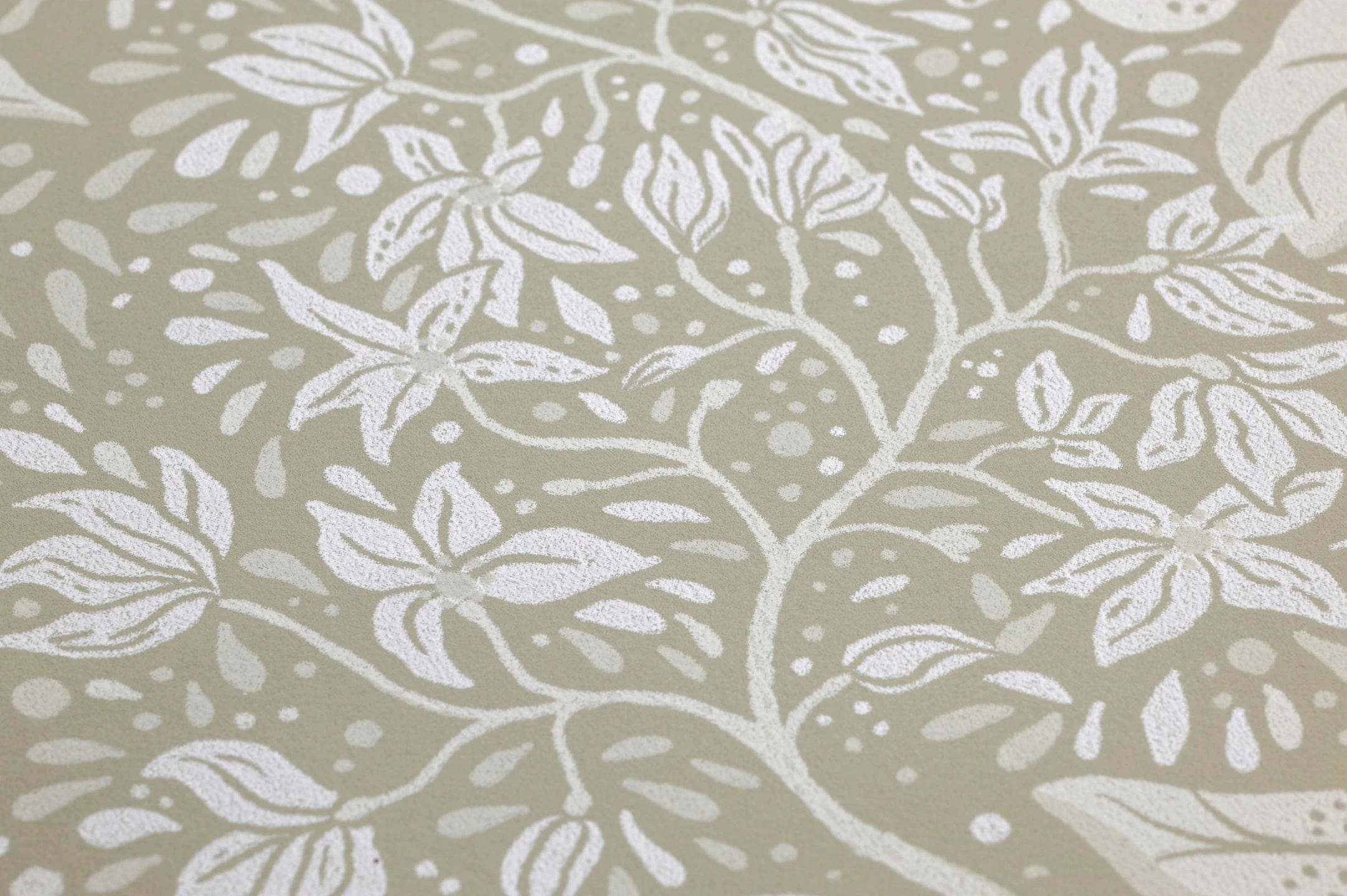 Tapete Venla Gelbgrau 5 Tapete Venla Gelbgrau – Bild 3