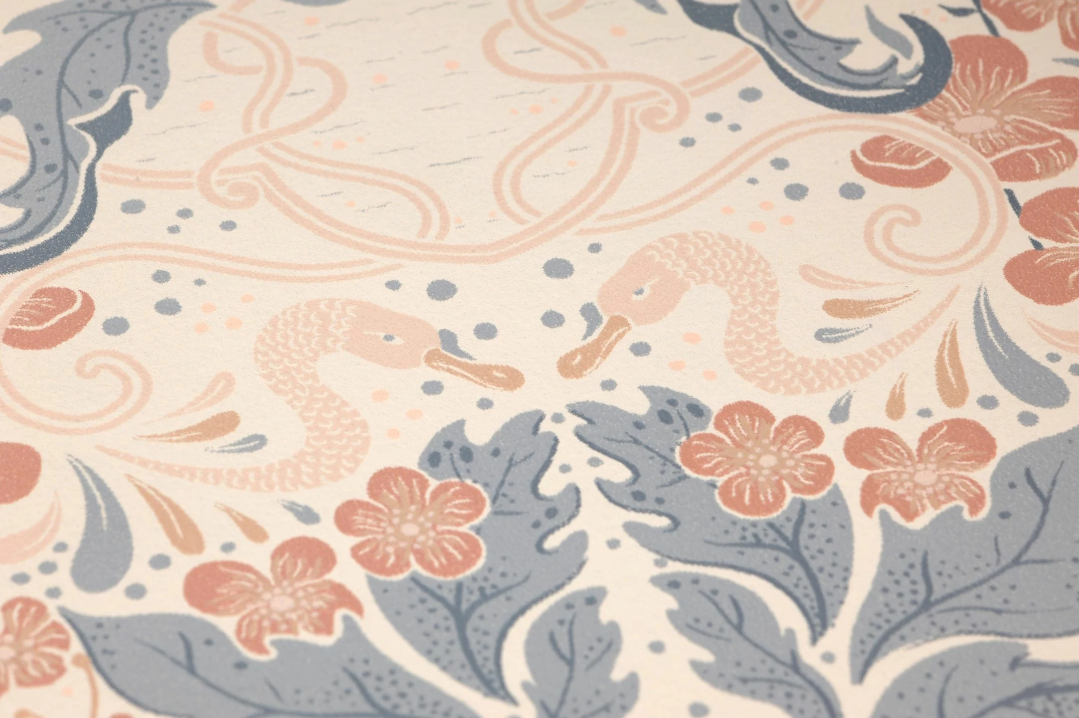 Tapete Lauri Cremeweiss 5 Tapete Lauri Cremeweiss – Bild 3