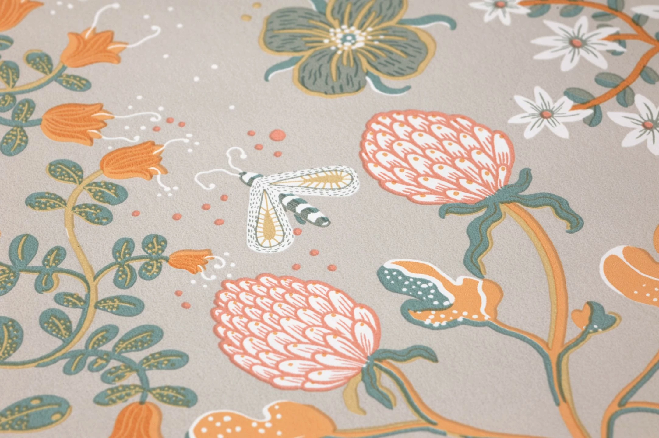 Tapete Ilona Hellgrau 5 Tapete Ilona Hellgrau – Bild 3