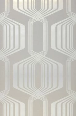 Tapete Rumba Weissgrau