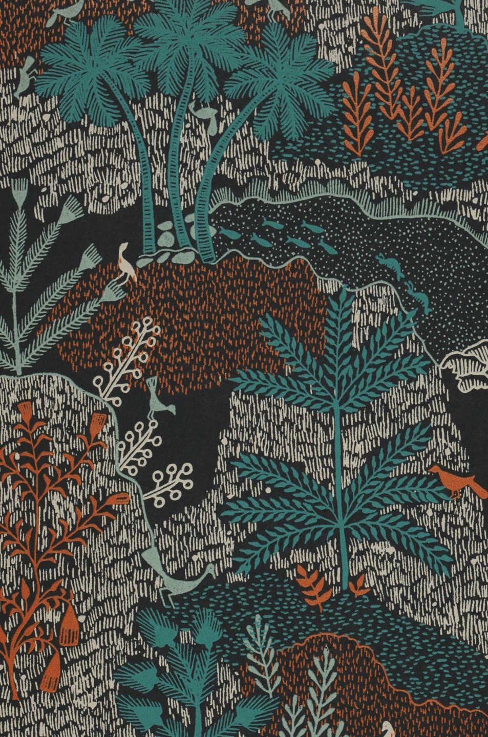 Tapete Tammi Minttürkis 4 Tapete Tammi Minttürkis – Bild 2