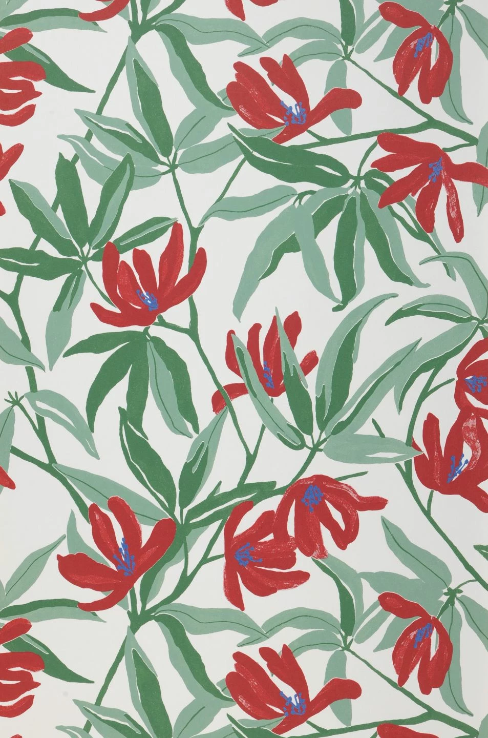 Tapete Tarbana Purpurrot 4 Tapete Tarbana Purpurrot – Bild 2