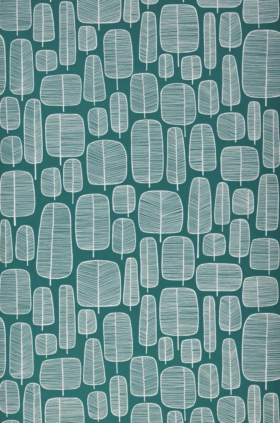 Tapete Little Trees Opalgrün 4 Tapete Little Trees Opalgrün – Bild 2