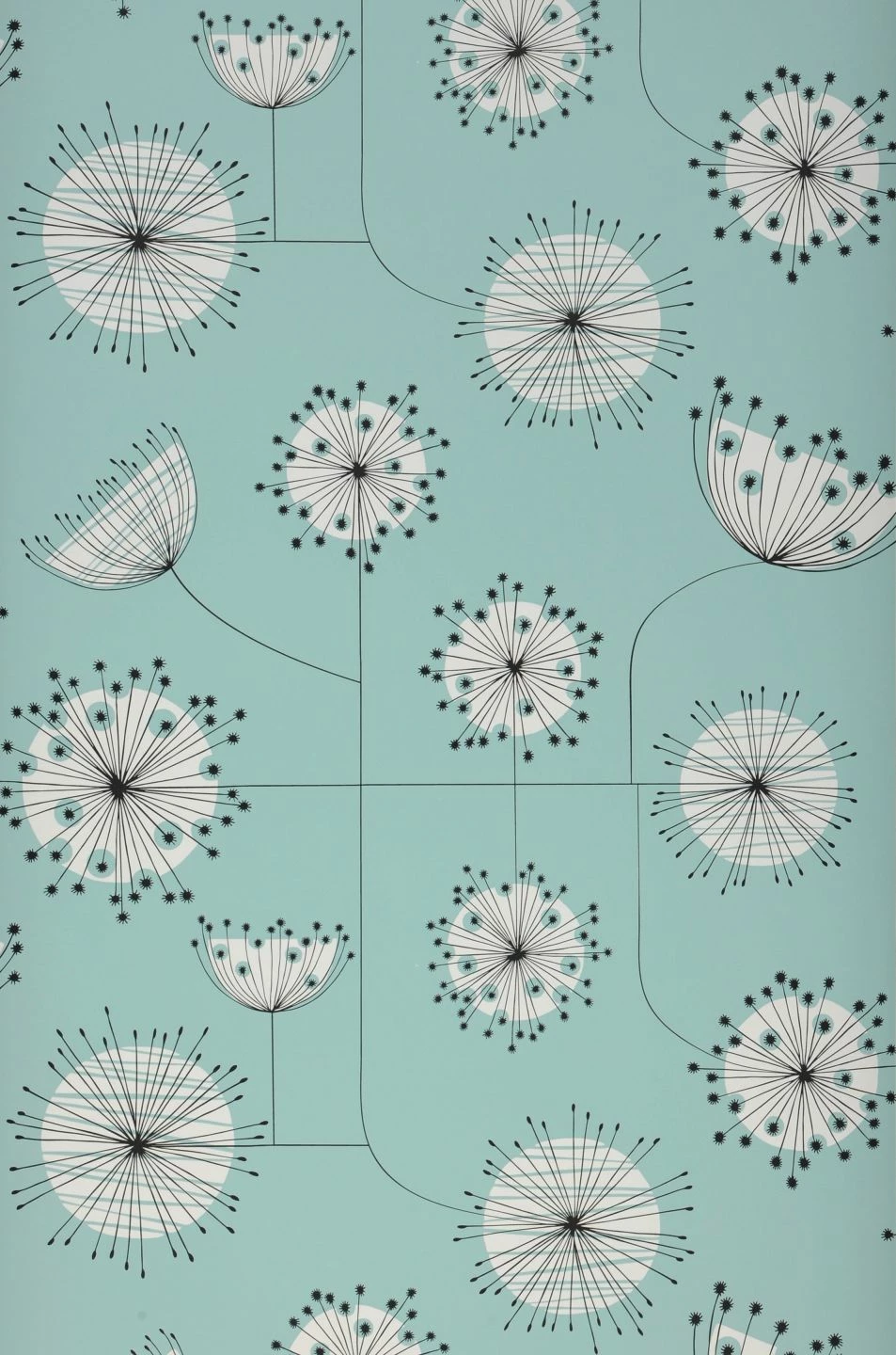 Tapete Dandelion Mobile Pastelltürkis 4 Tapete Dandelion Mobile Pastelltürkis – Bild 2