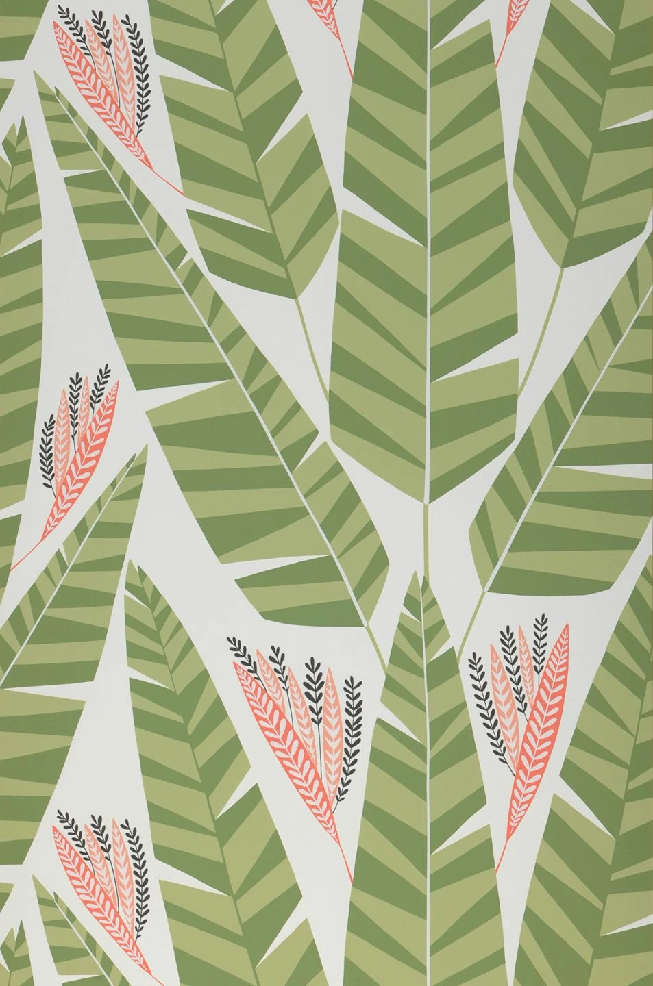 Tapete Jungle Resedagrün 4 Tapete Jungle Resedagrün – Bild 2