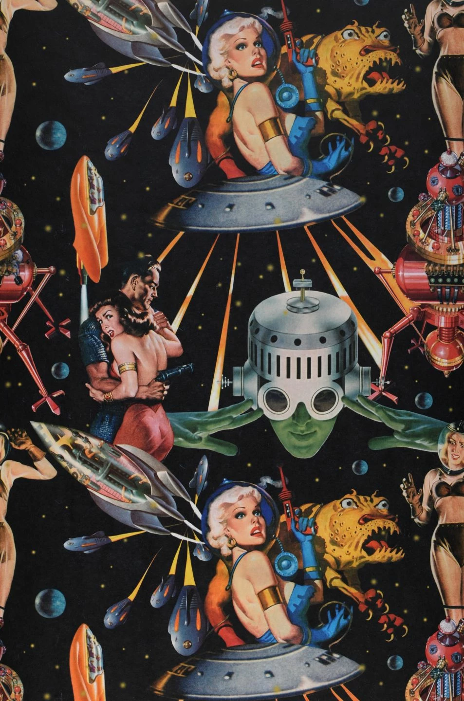 Wandbild Other Worlds Schwarz 3 Wandbild Other Worlds Schwarz