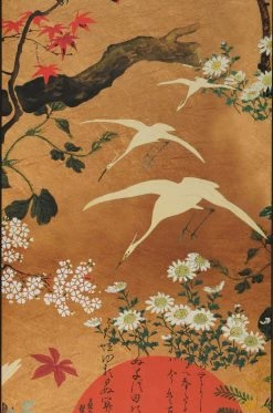 Wandbild Byobu Classic Gold 7 Wandbild Byobu Classic Gold -Geschaft Tapeten 725161 A Byobu Classic 2880x1440