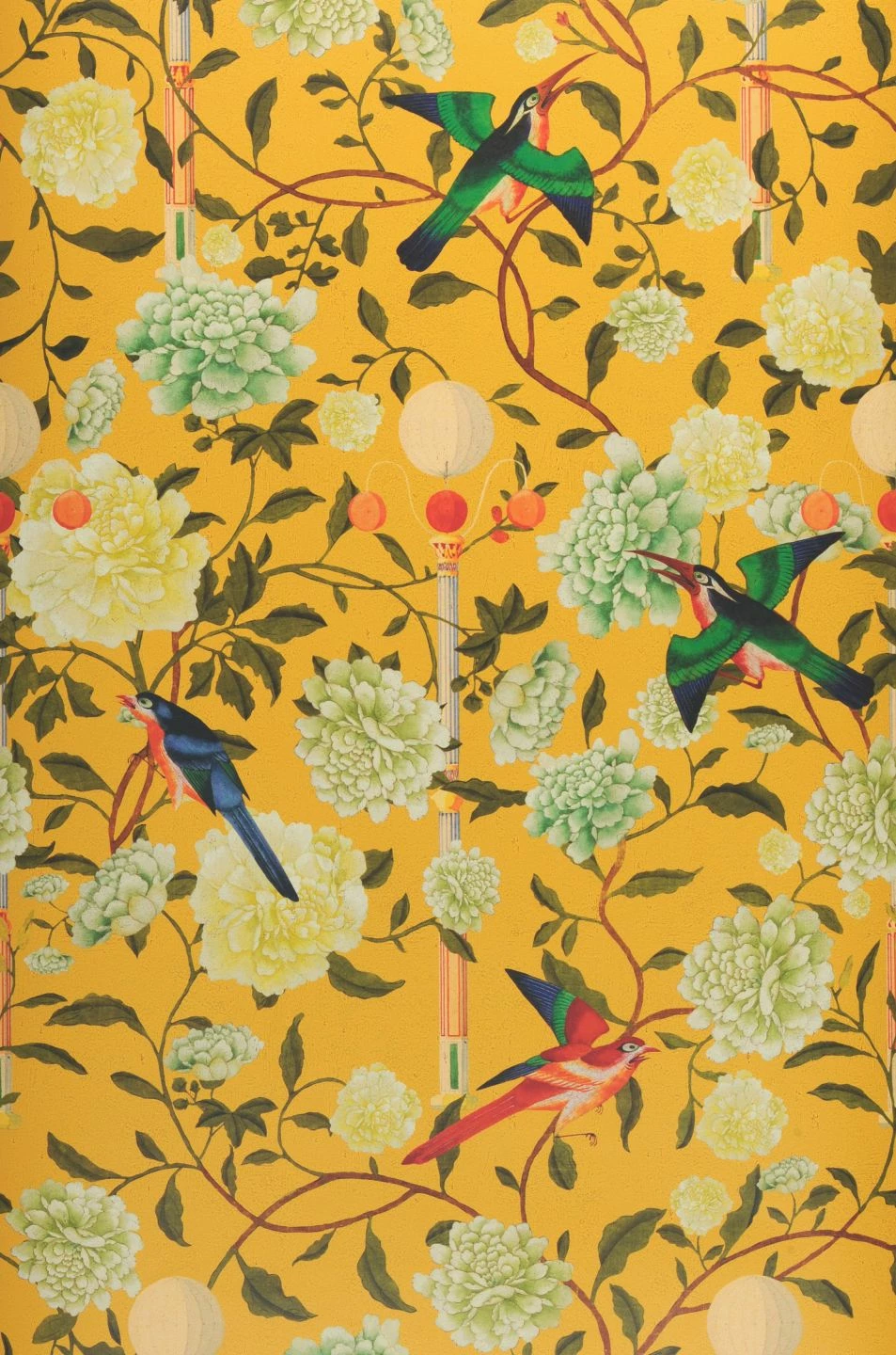 Wandbild The Garden Of Immortality Gelb 4 Wandbild The Garden Of Immortality Gelb – Bild 2