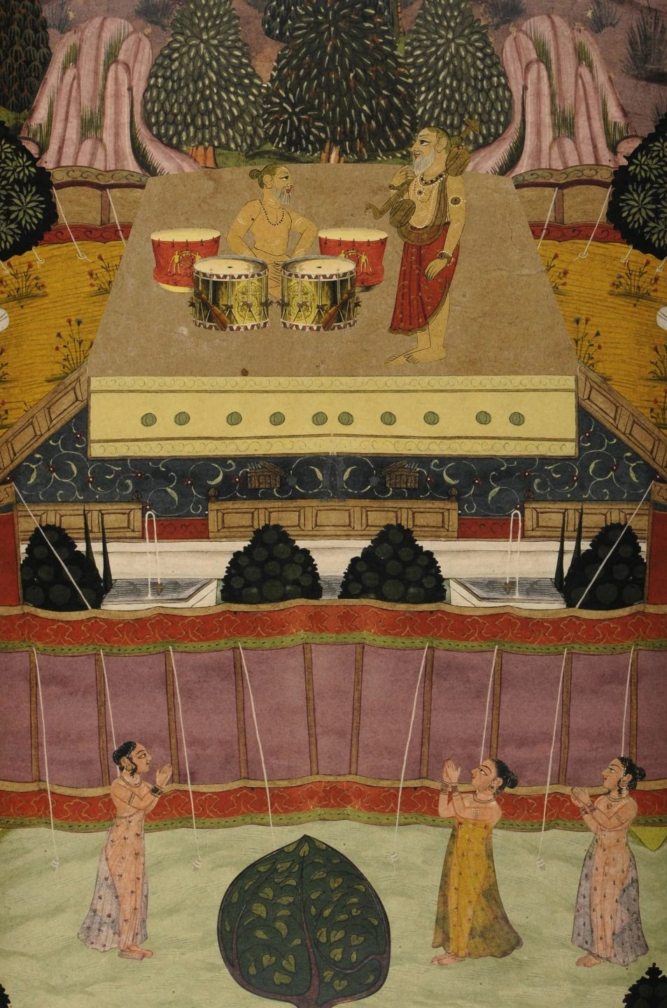 Wandbild Peace And Music Grüntöne 4 Wandbild Peace And Music Grüntöne – Bild 2