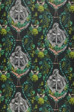 Tapete Silverback Türkisgrün -Geschaft Tapeten 745091 A Menagerie 2880x1440