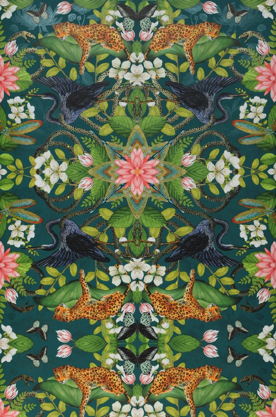 Tapete Evolutia Blaugrün 3 Tapete Evolutia Blaugrün