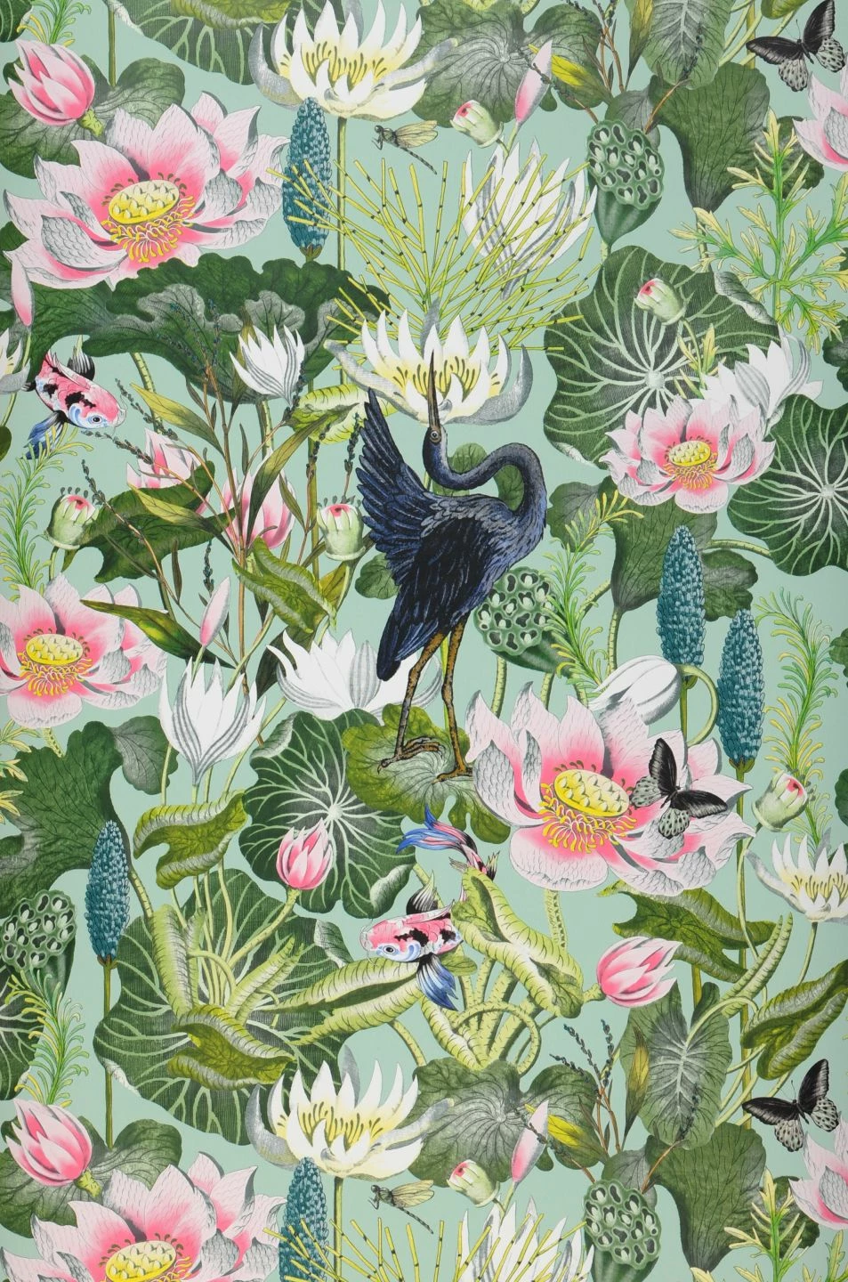 Tapete Bellevue Hellgrün 3 Tapete Bellevue Hellgrün