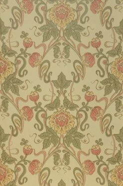 Tapete Clothilde Olivgrün -Geschaft Tapeten 783081 Clothilde 2880x1440