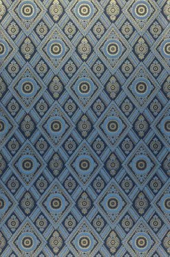 Tapete William Brillantblau