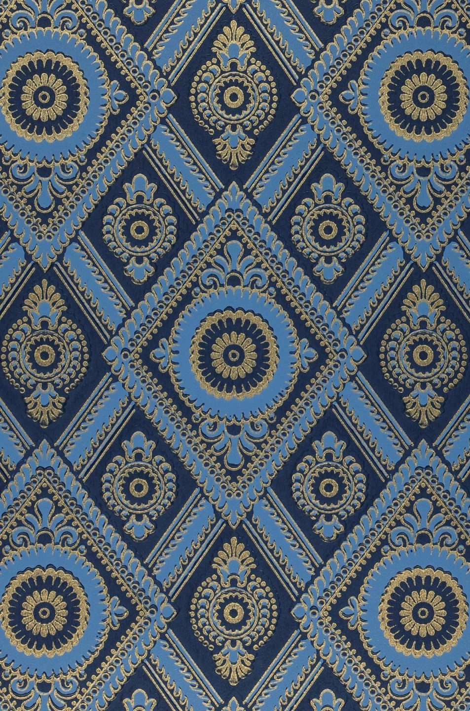 Tapete William Brillantblau 5 Tapete William Brillantblau – Bild 3