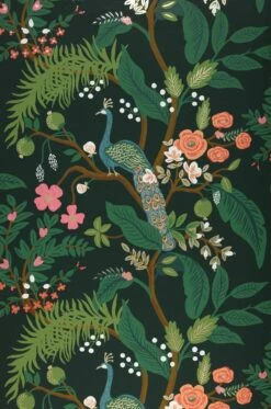 Tapete Peacock Tree Dunkelgrün 7 Tapete Peacock Tree Dunkelgrün -Geschaft Tapeten 790104 A Peacock Tree 2880x1440