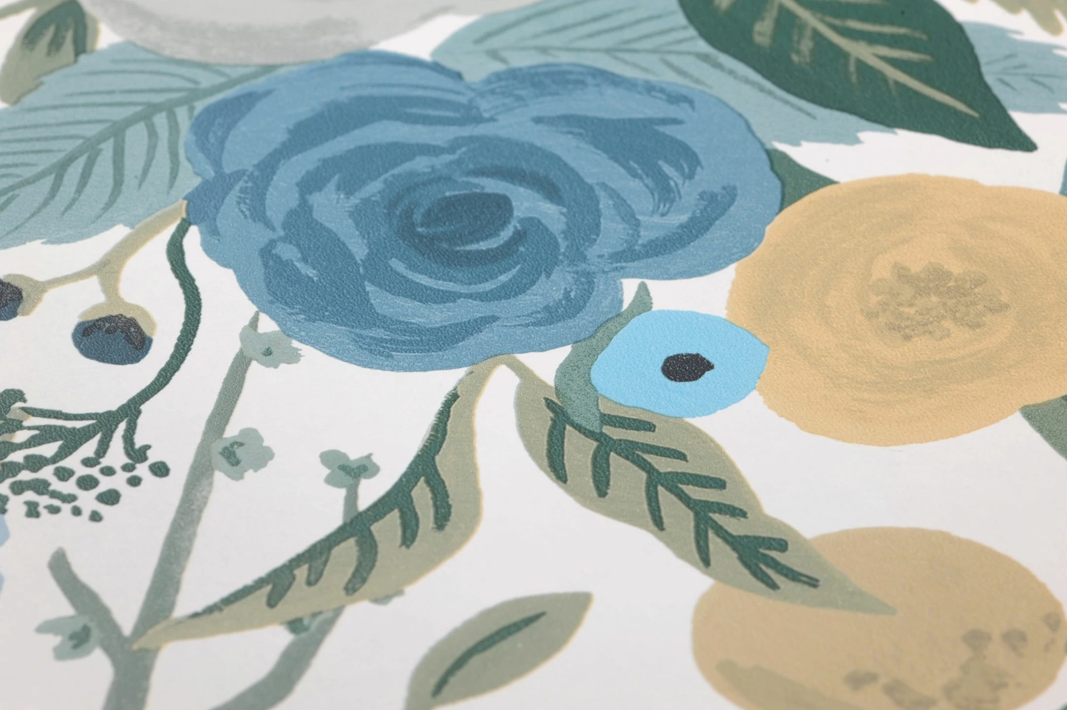 Tapete Garden Party Minttürkis 5 Tapete Garden Party Minttürkis – Bild 3