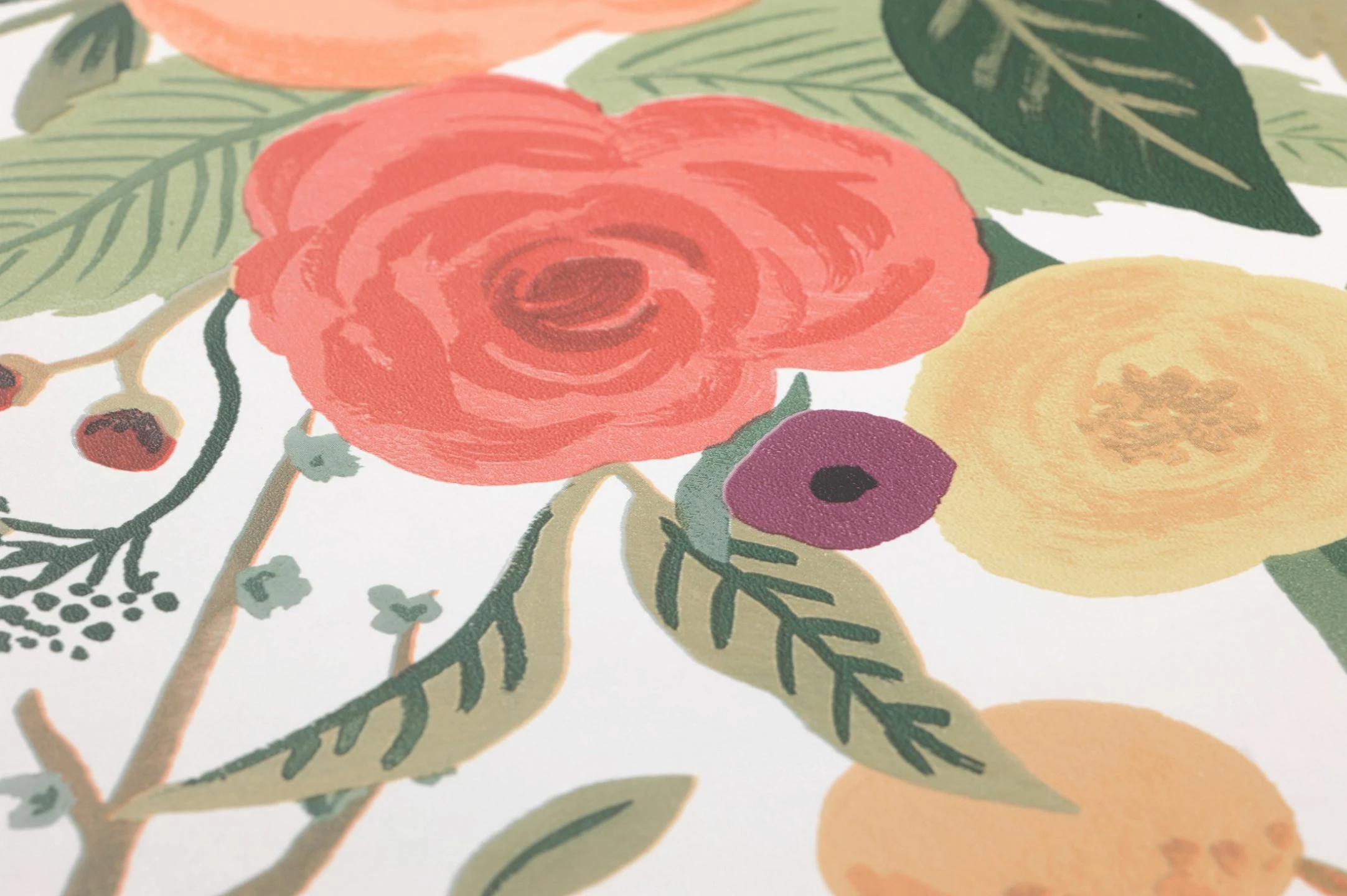 Selbstklebende Tapete Garden Party Altrosa 5 Selbstklebende Tapete Garden Party Altrosa – Bild 3