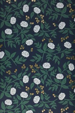 Tapete Peonies Dunkelblau -Geschaft Tapeten 790171 A Peonies 2880x1440