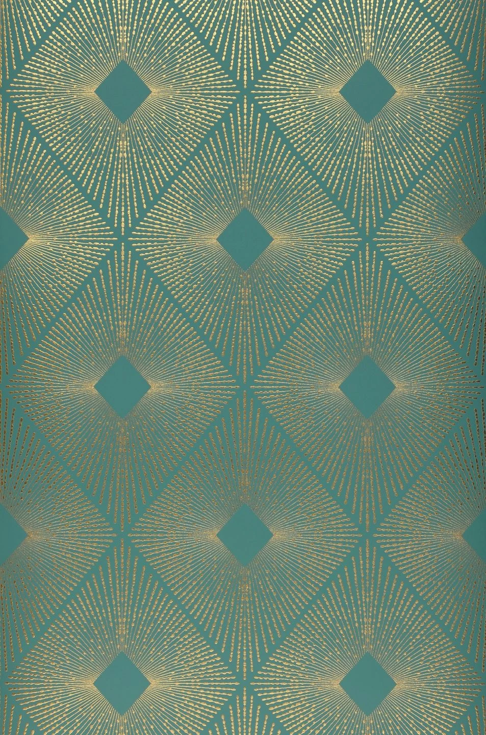 Tapete Metropolis Blassminttürkis 4 Tapete Metropolis Blassminttürkis – Bild 2