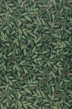 Selbstklebende Tapete Willowberry Dunkelgrün -Geschaft Tapeten 790623 A Willowberry 2880x1440