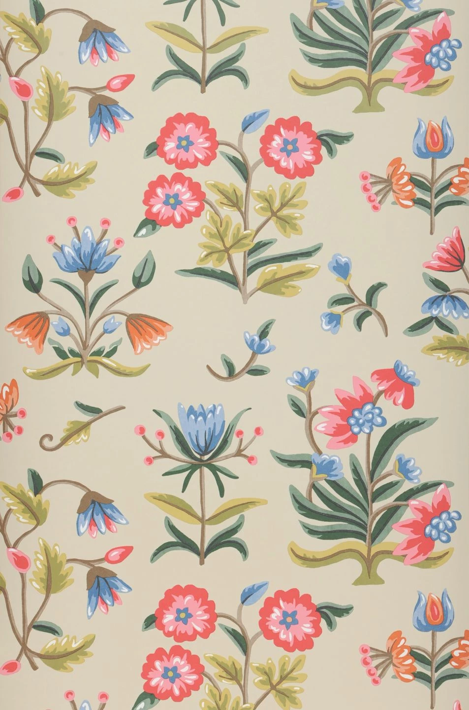 Selbstklebende Tapete Heirloom Floral Hellelfenbein 4 Selbstklebende Tapete Heirloom Floral Hellelfenbein – Bild 2