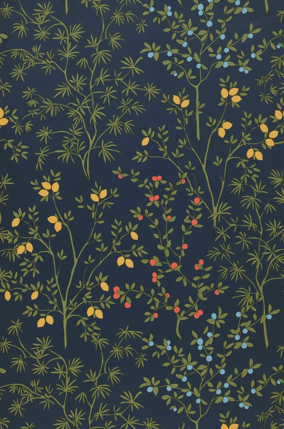 Selbstklebende Tapete Lemon Grove Dunkelblau 4 Selbstklebende Tapete Lemon Grove Dunkelblau – Bild 2