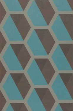 Tapete Hirolanit Türkis Glitzer -Geschaft Tapeten 820601 hirolanit 2880x1440