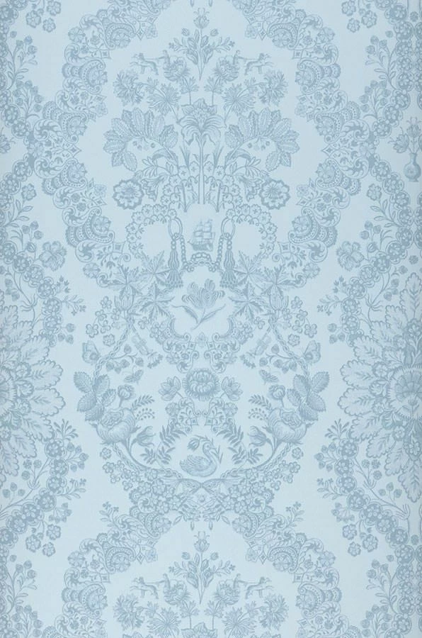 Tapete Nuria Pastellblau 4 Tapete Nuria Pastellblau – Bild 2