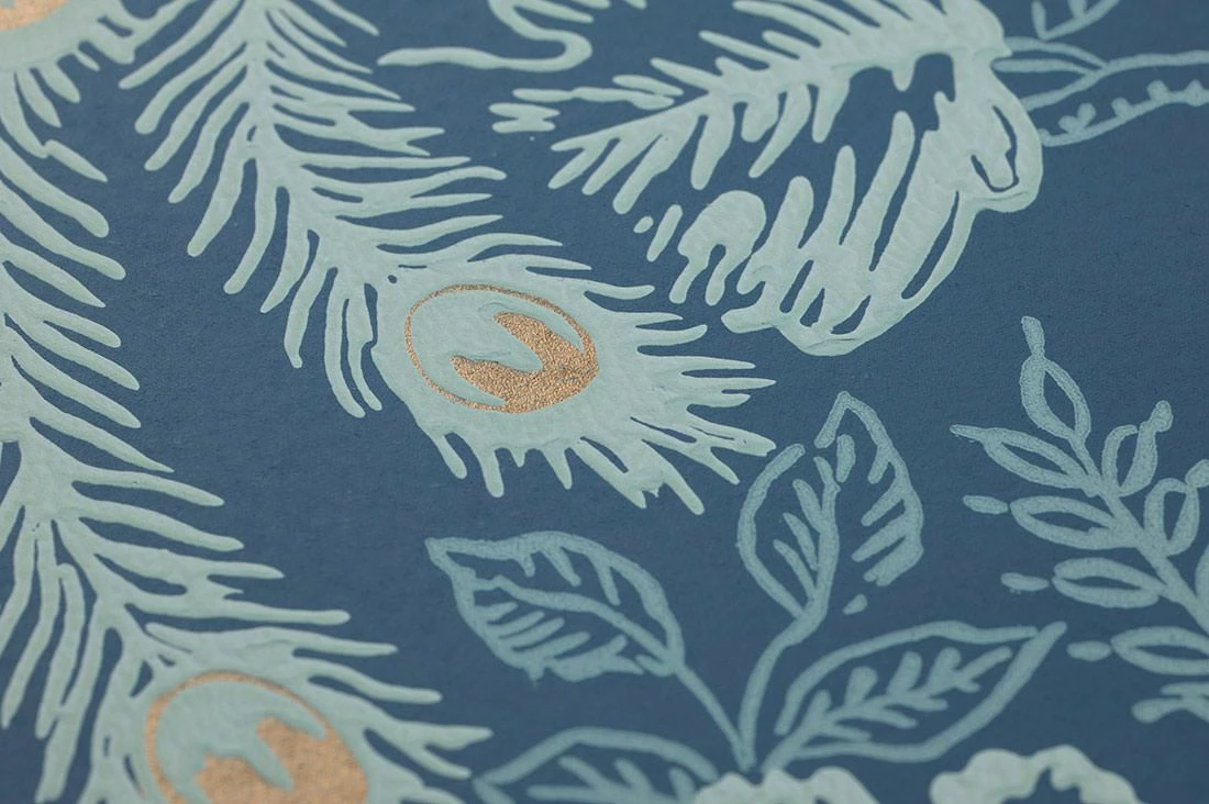 Tapete Izanuela Grünblau 5 Tapete Izanuela Grünblau – Bild 3