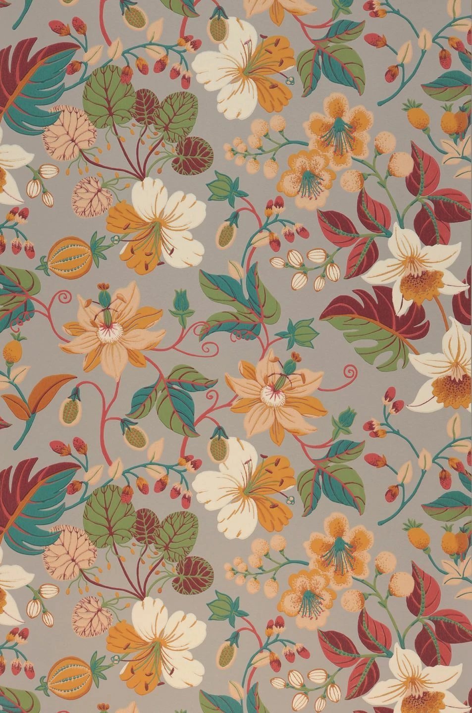 Tapete Frederika Pastellgelb 4 Tapete Frederika Pastellgelb – Bild 2