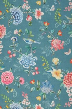 Tapete Vanity Türkisblau