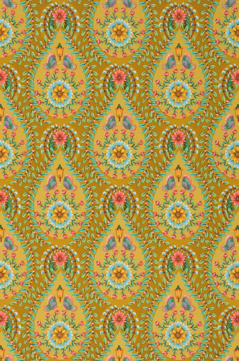 Tapete Imaginarium Currygelb 4 Tapete Imaginarium Currygelb – Bild 2