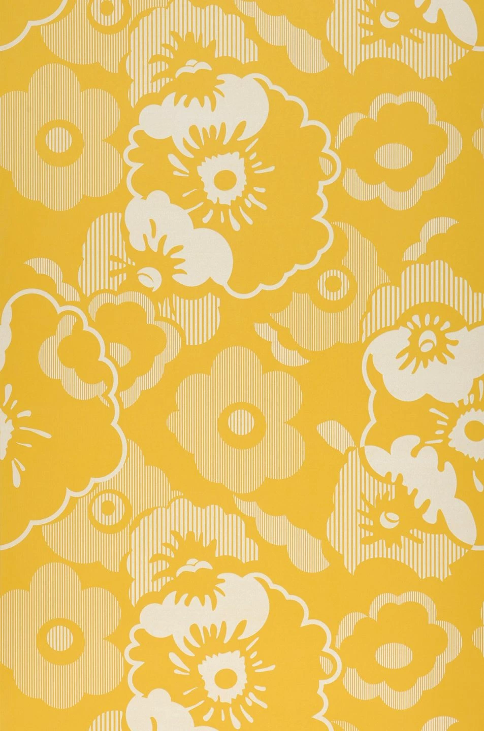 Tapete Catia Zitronengelb 4 Tapete Catia Zitronengelb – Bild 2