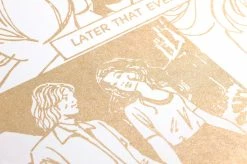 Tapete Comic Love Perlgold -Geschaft Tapeten 835221 B Comic Love 2880x1440