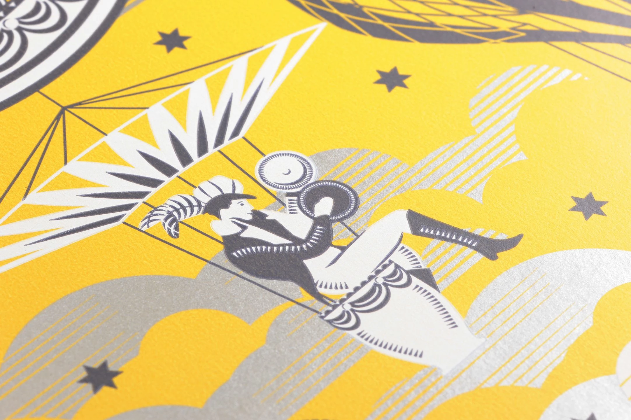 Tapete Rosi Gelb 5 Tapete Rosi Gelb – Bild 3