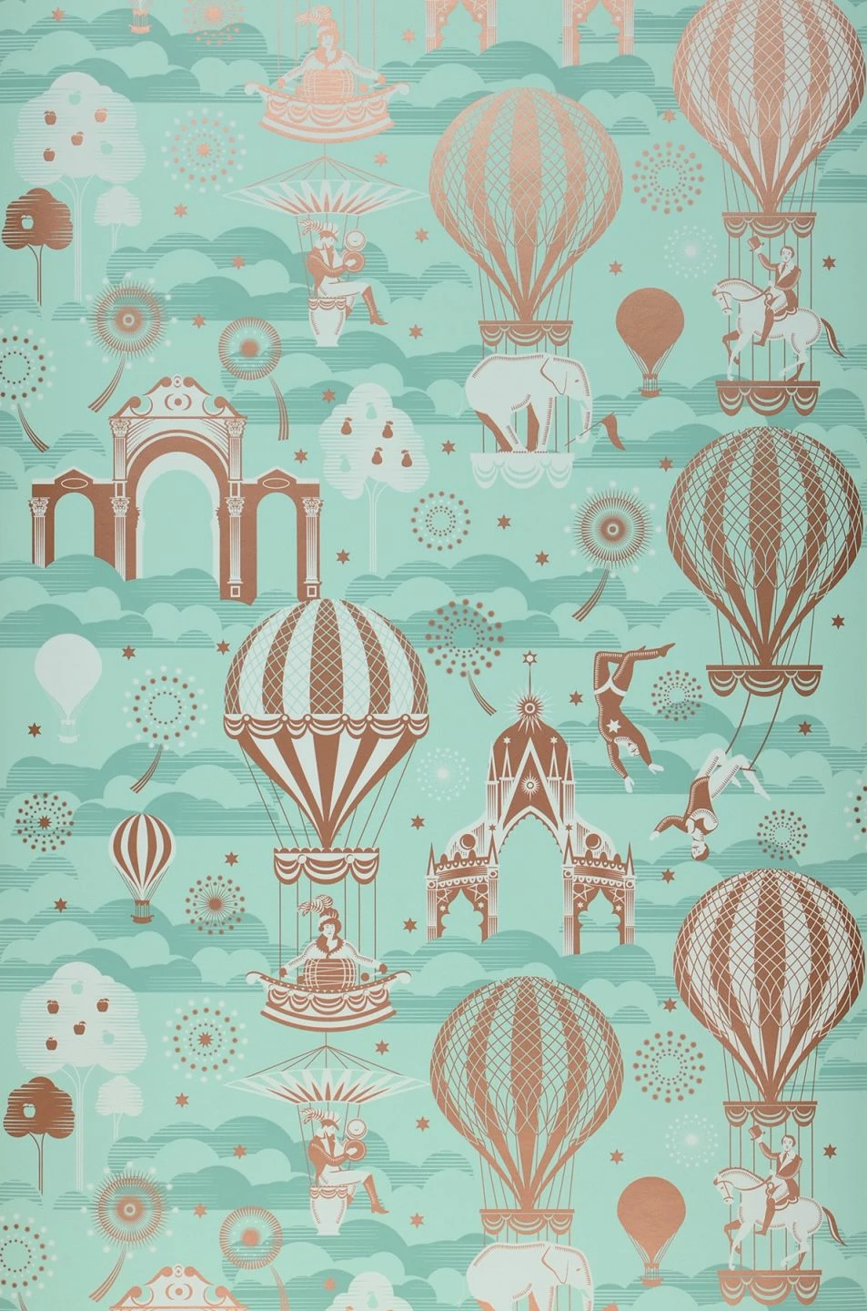 Tapete Rosi Hellgrün 4 Tapete Rosi Hellgrün – Bild 2