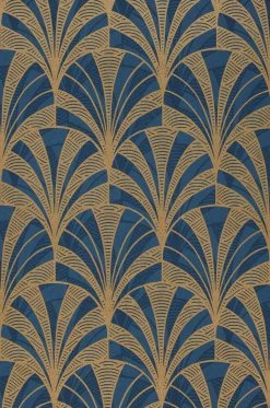 Tapete Obidos Dunkelblau -Geschaft Tapeten 864432 A Obidos 2880x1440