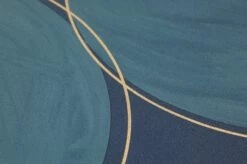 Tapete Rowan Türkisblau -Geschaft Tapeten 864572 B Rowan 2880x1440