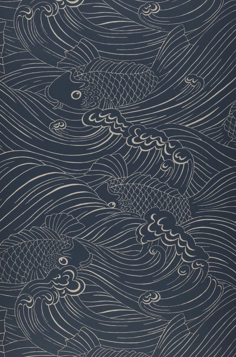 Tapete Wave Rider Graublau 4 Tapete Wave Rider Graublau – Bild 2