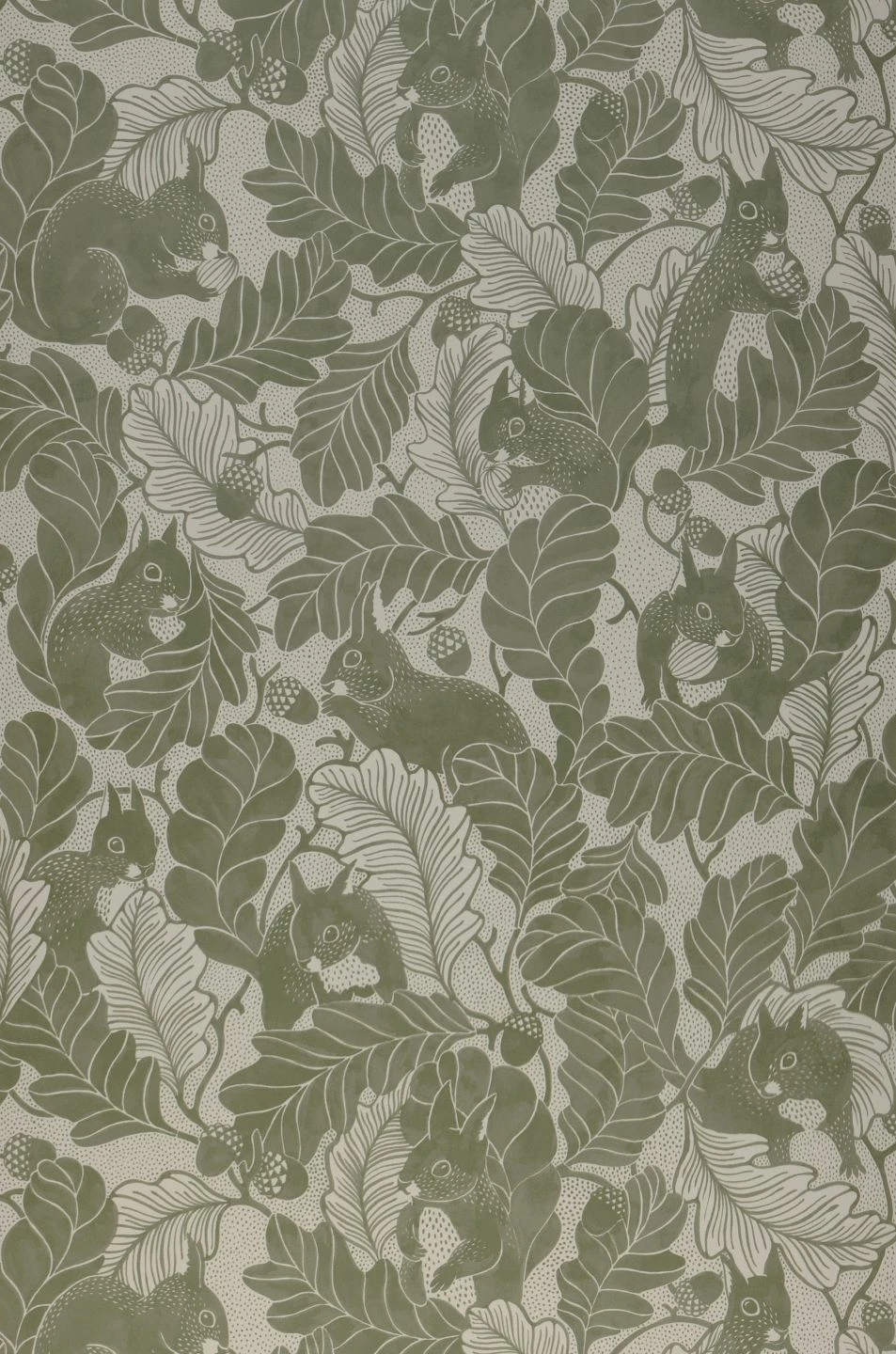 Tapete Oak Tree Tails Blassolivgrün 4 Tapete Oak Tree Tails Blassolivgrün – Bild 2