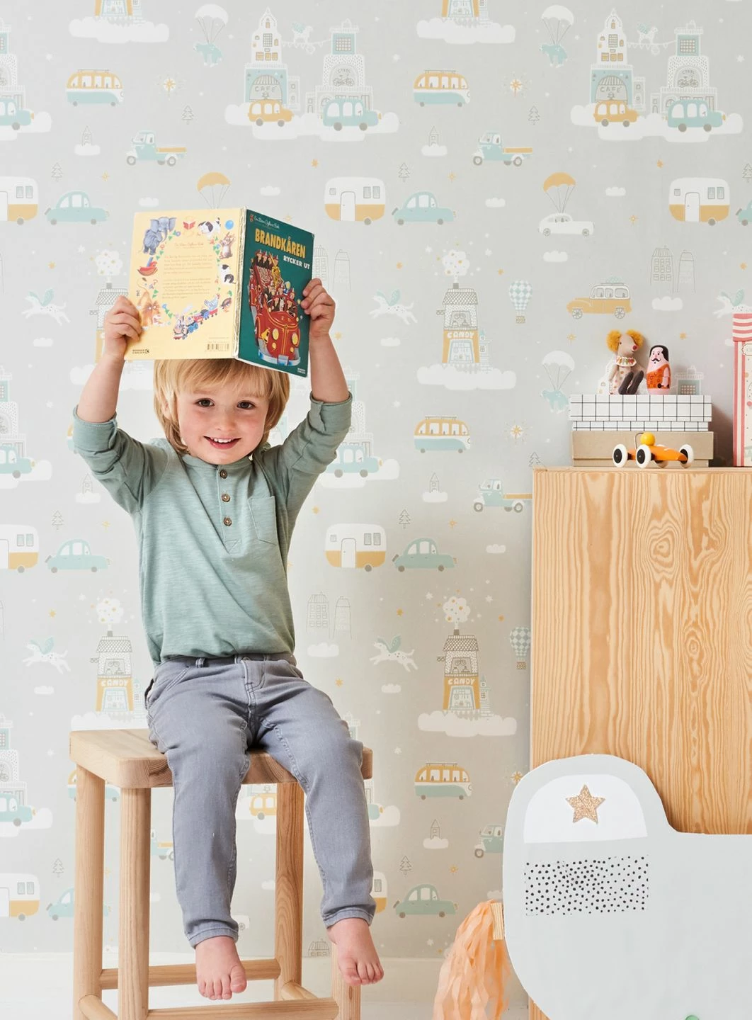 Tapete Above The Clouds Weissgrau 6 Tapete Above The Clouds Weissgrau – Bild 4