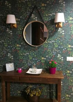 Tapete Aislinn Blaugrün -Geschaft Tapeten Aislinn S 106441 2880x1440