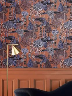 Tapete Akari Kupferbraun 9 Tapete Akari Kupferbraun -Geschaft Tapeten Akari B 626142 2880x1440