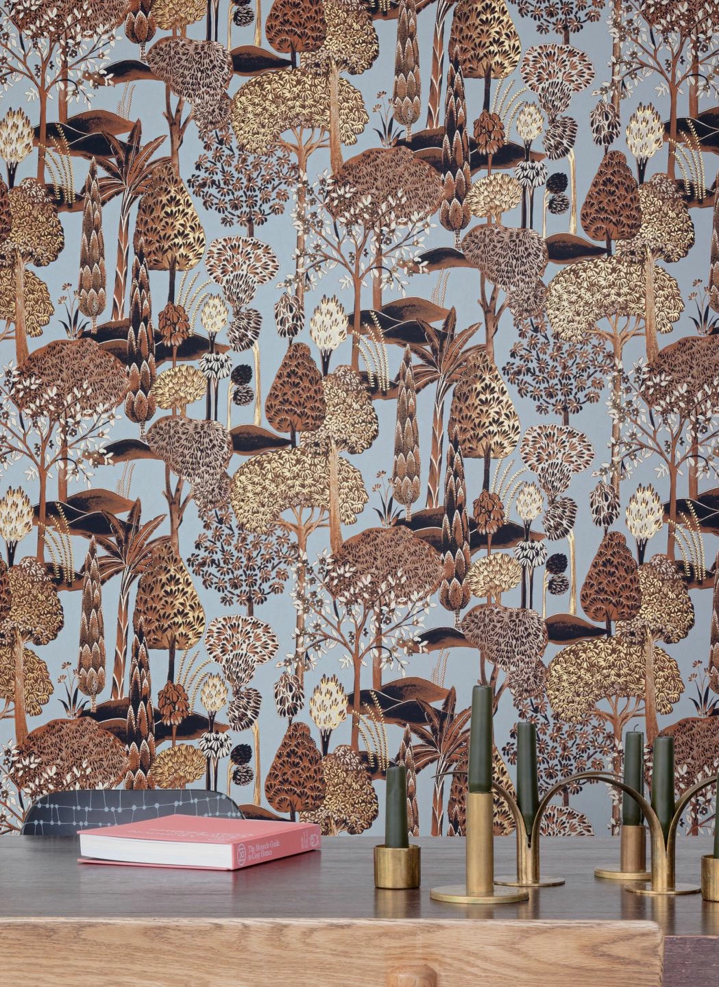 Tapete Akari Hellblau 6 Tapete Akari Hellblau – Bild 4