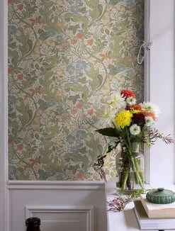 Tapete Aleksandra Cremeweiss -Geschaft Tapeten Aleksandra A 485472 2880x1440