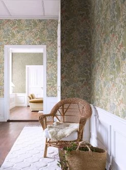 Tapete Aleksandra Cremeweiss -Geschaft Tapeten Aleksandra B 485472 2880x1440