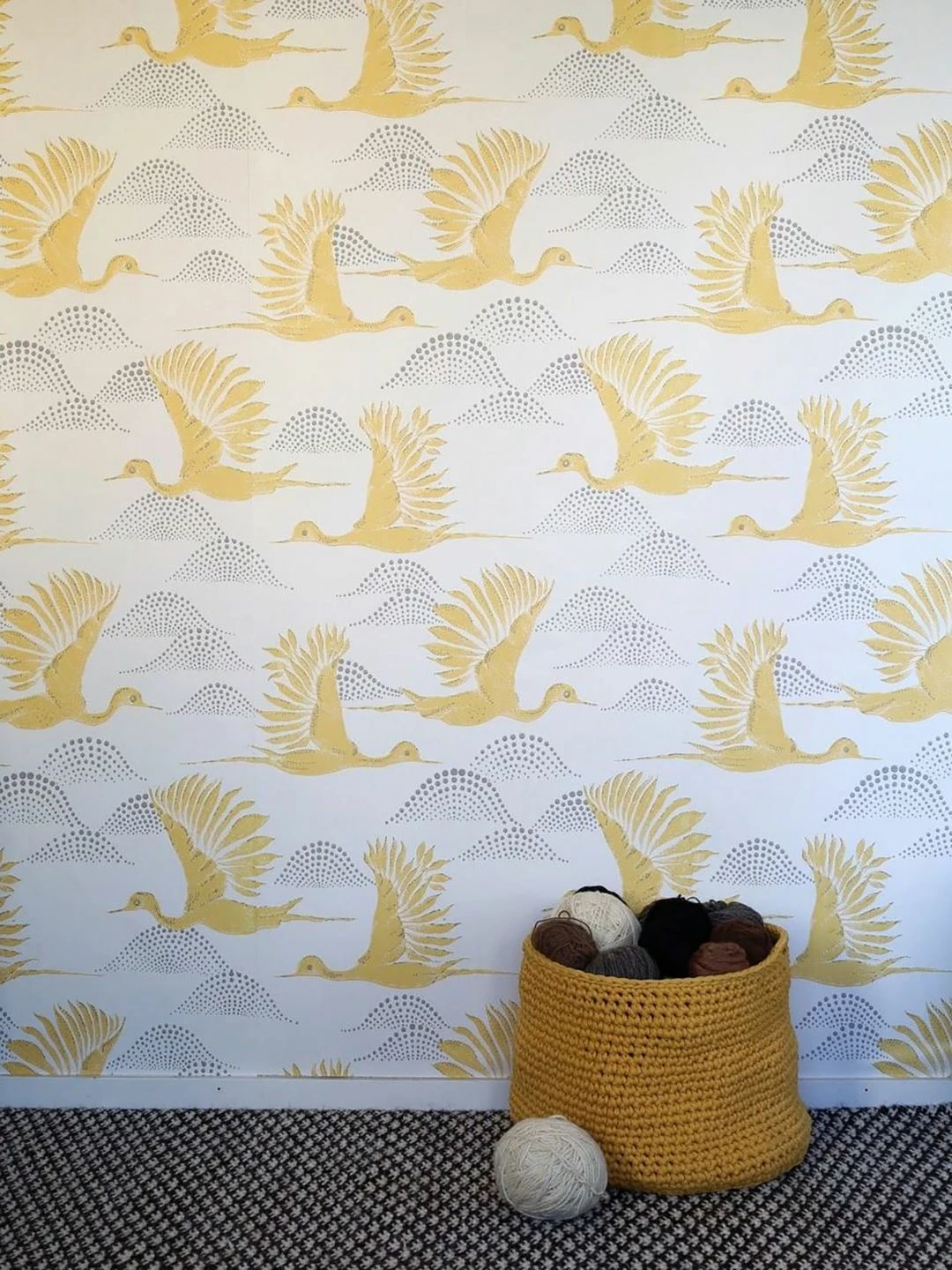 Tapete Alva Maisgelb 6 Tapete Alva Maisgelb – Bild 4