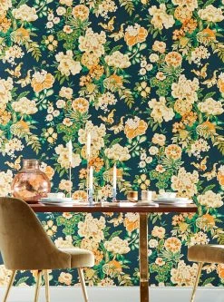 Tapete Amanda Schwarzblau 9 Tapete Amanda Schwarzblau -Geschaft Tapeten Amanda B 463041 2880x1440