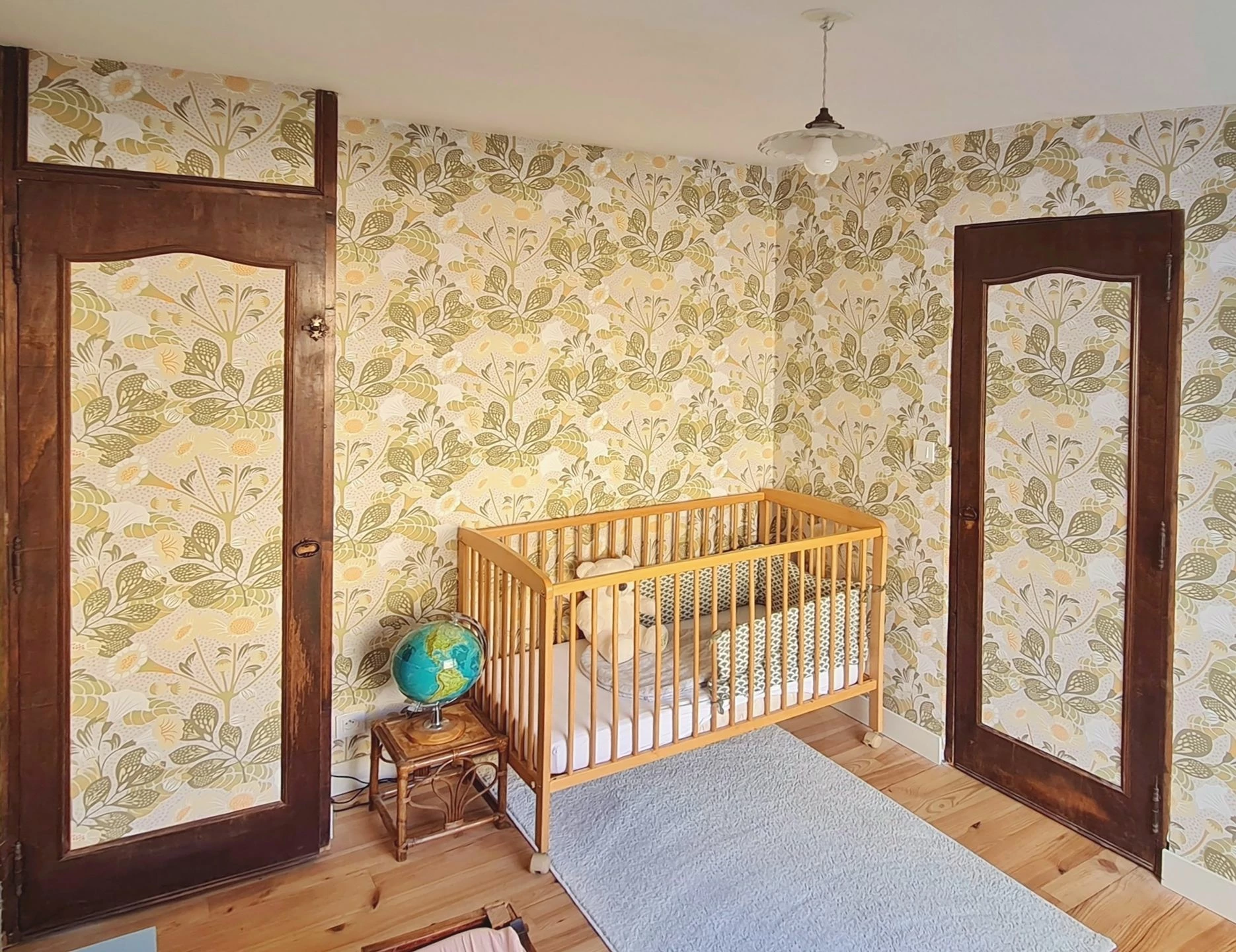 Tapete Ancasi Olivgelb 4 Tapete Ancasi Olivgelb – Bild 2